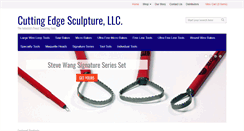 Desktop Screenshot of cuttingedgesculpture.com